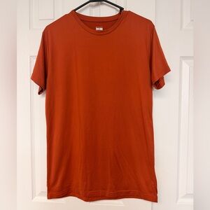 SPYDER Men’s Burnt Orange Super Soft Short Sleeve Tee Medium
